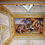 Château de Caserte, plafond. תיקרה בארמון קאזרטה